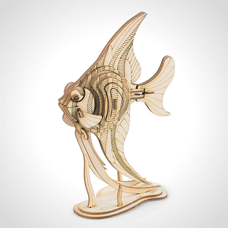 Angel Fish 3D Wooden Puzzle - Eco.Pegs