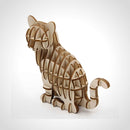 Cat 3D Wooden Puzzle - Eco.Pegs