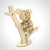 Koala 3D Wooden Puzzle - Eco.Pegs